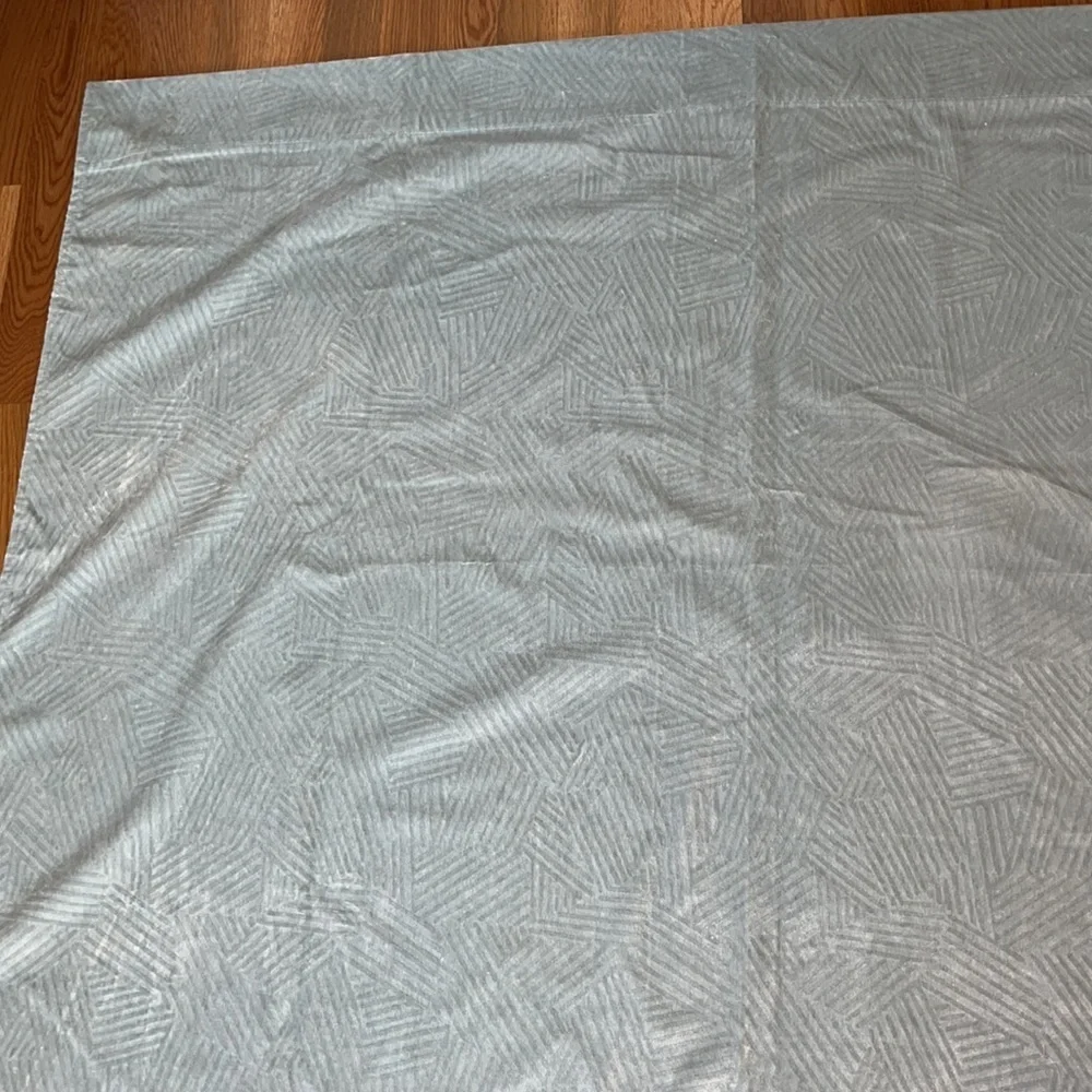 New Anthropologie Raquel Curtain light blue